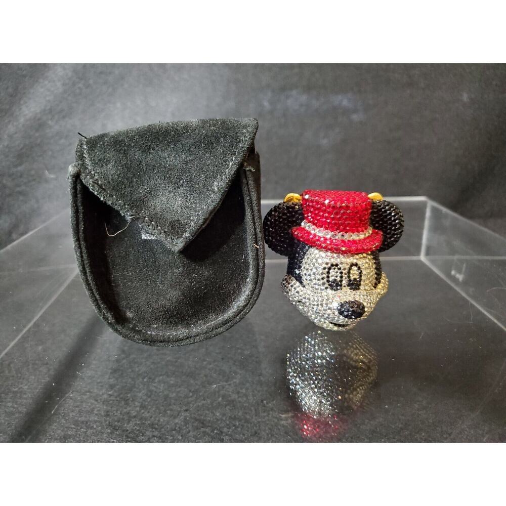Katherine Baumann Swarovski Disney Mickey‎ Mouse Coin Purse Beverly Hills - RARE - Picture 6 of 6